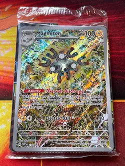 Magneton SVP 159 - Black Star Promo - Pokemon Surging Sparks ETB - Sealed - Image 2