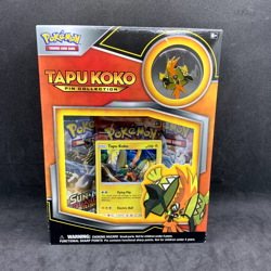 Pokemon TCG - Sun & Moon Tapu Koko Pin Collection - New/Sealed - Image 1