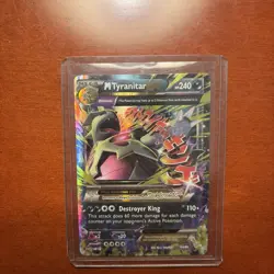 Pokemon MEGA M TYRANITAR EX #43/98 XY —- Ancient Origins HOLO LP🔥HP 240 - Image 1