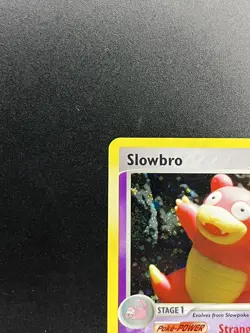 Slowbro 14/112 FireRed & LeafGreen Holo Pokemon 2004 NM/LP with 2 Partial Swirls - Image 3