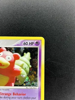 Slowbro 14/112 FireRed & LeafGreen Holo Pokemon 2004 NM/LP with 2 Partial Swirls - Image 4