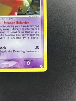 Slowbro 14/112 FireRed & LeafGreen Holo Pokemon 2004 NM/LP with 2 Partial Swirls - Image 5