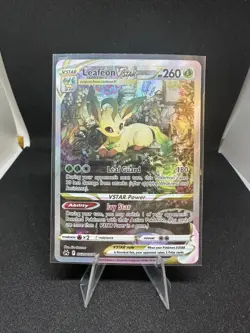 2023 Pokemon TCG Crown Zenith LEAFEON VSTAR GG35/GG70 Galarian Gallery - Image 1