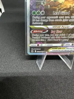 2023 Pokemon TCG Crown Zenith LEAFEON VSTAR GG35/GG70 Galarian Gallery - Image 4