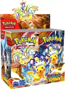 Pokemon Surging Sparks Scarlet Violet SV8 Booster Box NEW SEALED! - Image 1