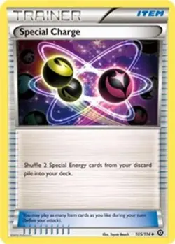 2x Special Charge (#105/114) XY - Steam Siege MP Pokemon - Image 1