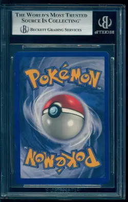 1999 Pokemon Base Set unlimited #8 Machamp Holo BGS 8 NM-MT - Image 2