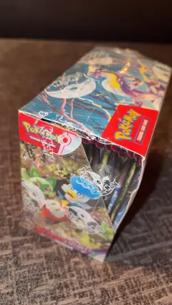 Pokemon Scarlet and Violet Base Set Booster Box 36 Packs, BNIB DAMAGED SEAL - Image 2