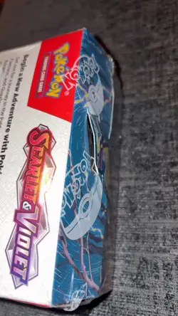 Pokemon Scarlet and Violet Base Set Booster Box 36 Packs, BNIB DAMAGED SEAL - Image 3