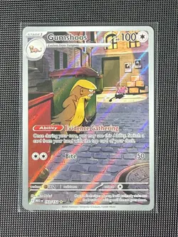 Pokemon: Gumshoos - 153/132 - ME01: Mega Evolution (MEG) Holo Illustration Rare - Image 1