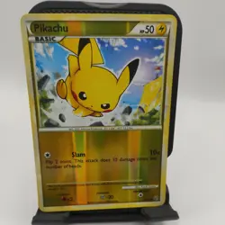 Pokemon TCG Pikachu 61/90 Reverse Holo - Undaunted 2010 - Image 1