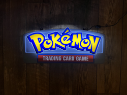 POKEMON TCG: 20th Anniversary! HOBBY STORE SIGN TYPE B 158-10056 NEW LIGHT UP - Image 1