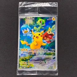 Pikachu - SVP027 - Black Star Promo - Scarlet & Violet - Pokemon Card - SEALED - Image 1