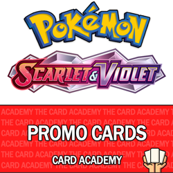 Pokemon SV Scarlet and Violet Black Star Promo Singles - Choose your own! - Image 1
