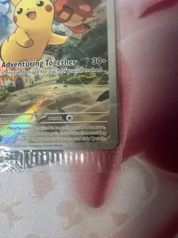 2023 Pokemon Scarlet & Violet Pikachu Black Star Promo 027 NM Sealed Paldea - Image 2