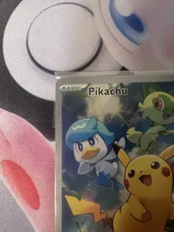 2023 Pokemon Scarlet & Violet Pikachu Black Star Promo 027 NM Sealed Paldea - Image 4