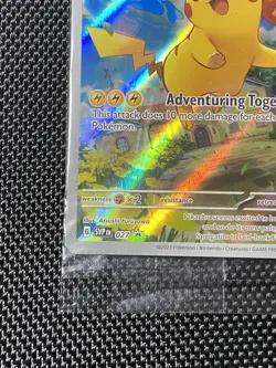 Pikachu 027 Sealed Scarlet & Violet Black Star Promo Pokemon 2023 - Image 5