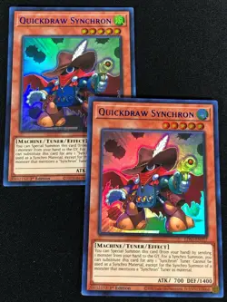 Yugioh Quickdraw Synchron LDS3-EN117 1ST ULTRA x2 (NM) - Image 1