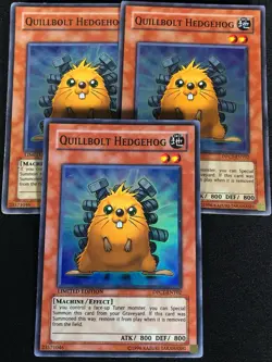 Yugioh Quillbolt Hedgehog DPCT-ENY02 Super X3 (MP) - Image 1