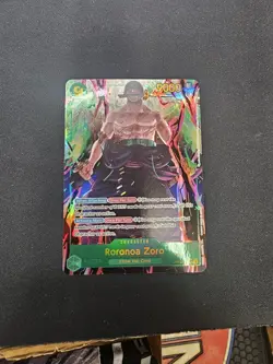 Roronoa Zoro (Alternate Art) OP06-118 Wings of the Captain Foil - Image 1