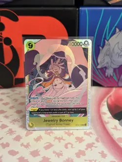 Jewelry Bonney OP13-108 SR Super Rare - One Piece TCG Carrying On His Will - Image 1