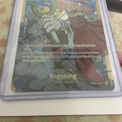 One Piece Sogeking OP03-122 SEC Secret Rare Pillar of Strengths - Image 3