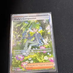 Pokemon TCG Mega Evolution: Wally’s Compassion SIR Rare Holo 186/132 Fresh Pull - Image 1