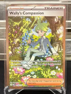 Pokemon TCG Mega Evolution Wally’s Compassion SIR 186/132 - Image 1