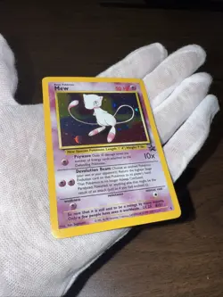 Mew (9) 09/53 - WoTC Promo - (HP-/DMG) Pokemon Card Holo Rare - NM - Image 2