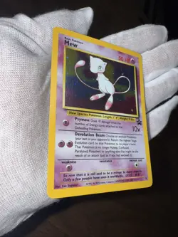 Mew (9) 09/53 - WoTC Promo - (HP-/DMG) Pokemon Card Holo Rare - NM - Image 3