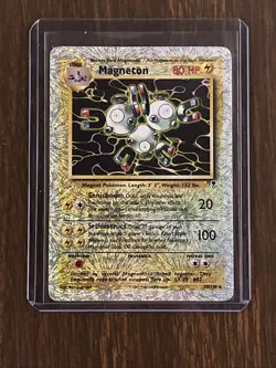 Pokemon Legendary Collection MAGNETON reverse holo rare 28/110 - Image 1