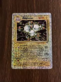 Pokemon Legendary Collection MAGNETON reverse holo rare 28/110 - Image 2