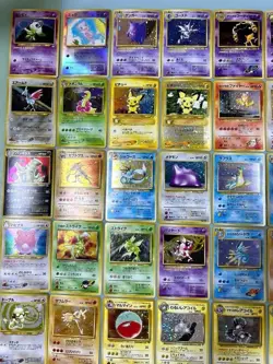 Pokemon Japanese Vintage Holo Lot 70 Card Old Back Gengar Suicune Blastoise Mew - Image 3