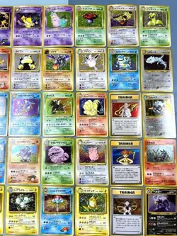 Pokemon Japanese Vintage Holo Lot 70 Card Old Back Gengar Suicune Blastoise Mew - Image 4