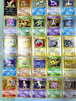 Pokemon Japanese Vintage Holo Lot 70 Card Old Back Gengar Suicune Blastoise Mew - Image 5
