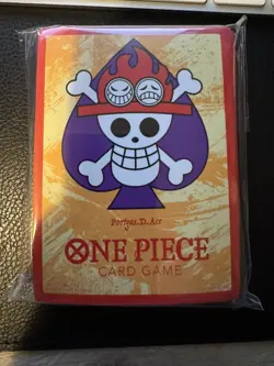 One Piece Card Game | Ace Premium Limited Edition Matte Sleeves x 70 - Image 1