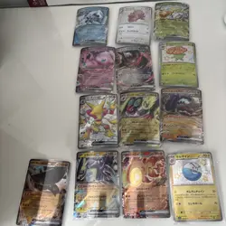 Pokemon TCG Lot SV / ME Double Rare ex English - 19 Cards - NM/M - Image 1