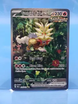 Gouging Fire EX 204/162SV05: Temporal Forces Holo Card Special Illustration Rare - Image 1