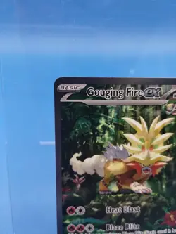 Gouging Fire EX 204/162SV05: Temporal Forces Holo Card Special Illustration Rare - Image 3