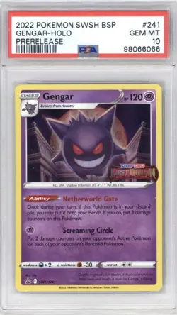 Gengar - (Prerelease) SWSH241 SWSH: Sword & Shield Promo Cards Holo - Image 1