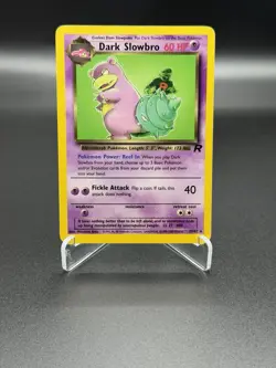 Pokemon TCG Dark Slowbro 2 Card Set Non-Holo Team Rocket WOTC - Image 1