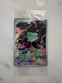 Pokemon TCG Bulbasaur Mega Evolutions 133/132 Illustration Card Sealed Mint New - Image 2
