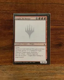 Tragda, the Burner Unknown Event Playtest Card - MTG MagicCon Atlanta 2025 - Image 1