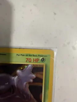 Muk 1st Edition Holo Rare Fossil 1999 Pokemon Card #13 - Image 3