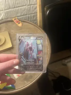 Pokemon TCG Mewtwo v Alt Art Full Art Holo Ultra Rare Card 072/078 Pokemon Go - Image 1