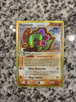 Meganium (Delta Species) - 4/101 - Pokemon Dragon Frontiers Holo Card LP - Image 1