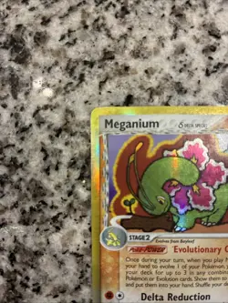Meganium (Delta Species) - 4/101 - Pokemon Dragon Frontiers Holo Card LP - Image 2