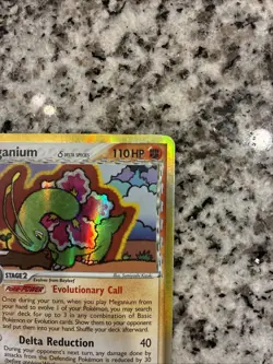 Meganium (Delta Species) - 4/101 - Pokemon Dragon Frontiers Holo Card LP - Image 3