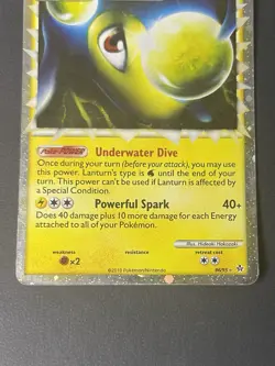 Pokemon - Lanturn Prime 86/95 Unleashed Holo Card - HP - Image 4