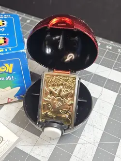 Pokemon Togepi Burger King 23k Gold Plated Trading Card Blue Box 1999 - Image 4